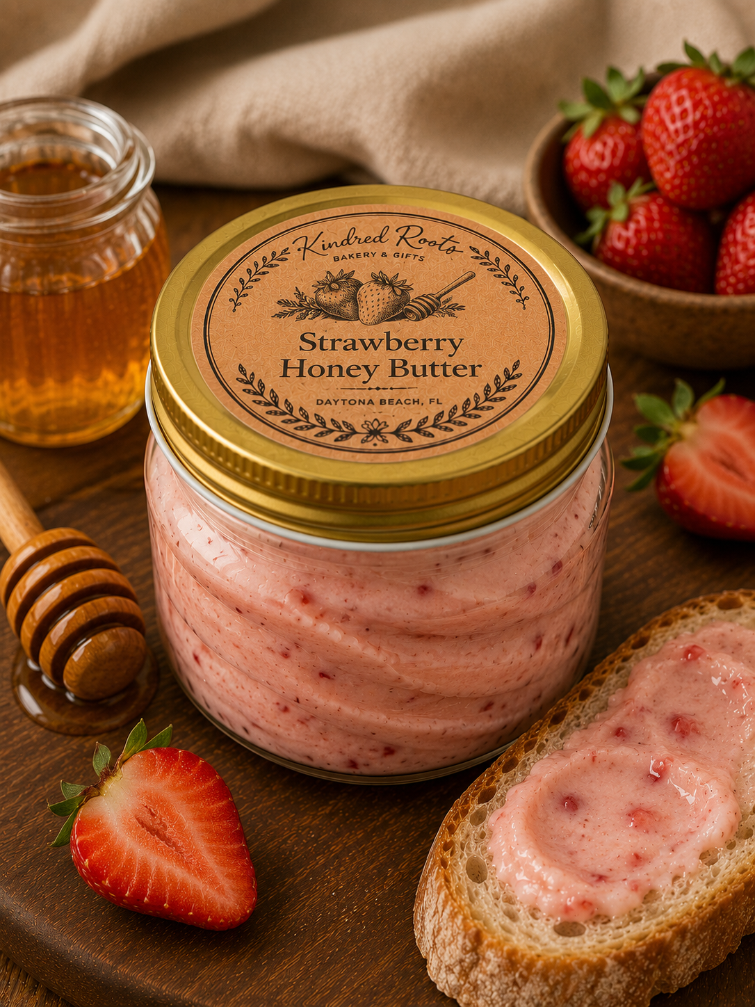 Strawberry Honey Butter